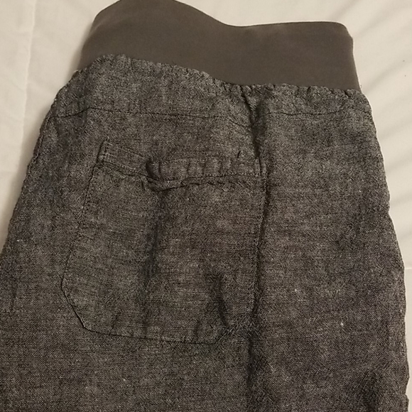 Linen blend ankle length pants - Picture 3 of 6